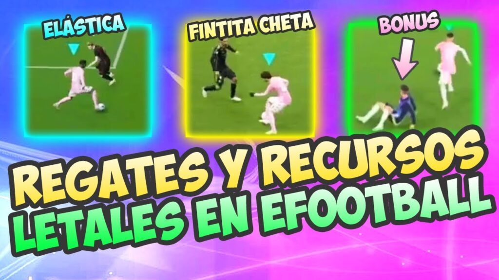 como hacer regates en efootball mobile